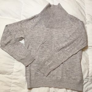 H&M Men’s mock v-neck cotton sweater.